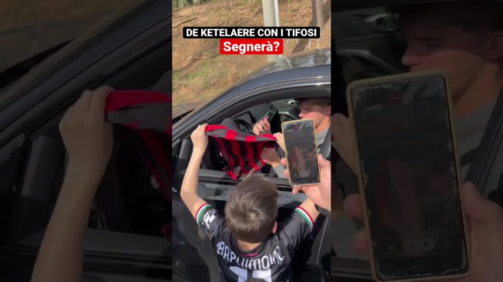 I tifosi a DE KETELAERE che si era fermato: “Ce la facciamo…?” 🔴⚫🤞 | #Shorts