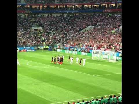 Kieran Trippier splendid goal (England vs Croatia) FIFA World Cup 2018