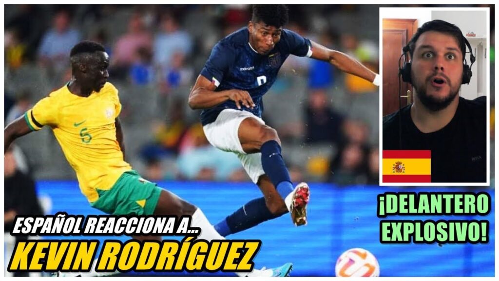 KEVIN RODRÍGUEZ 🔥 ESPAÑOL REACCIONA a la ESPERANZA en la DELANTERA de ECUADOR