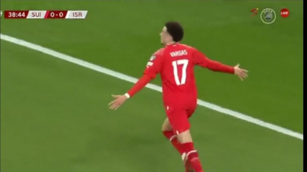 Ruben Vargas Goal vs Israel,Switzerland vs Israel(3-0)All Goals and Extended Highlights