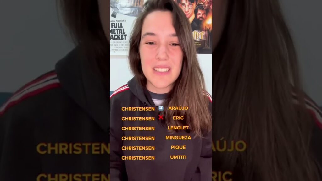 CHRISTENSEN vs CENTRALES BARÇA | ¿Quién prefieres? #shorts