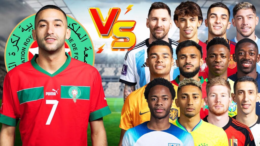 Hakim Ziyech 🆚 World Cup 2022 Legends