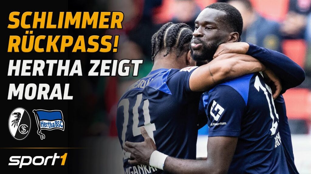 SC Freiburg - Hertha BSC | Bundesliga Tore und Highlights 26. Spieltag | SPORT1