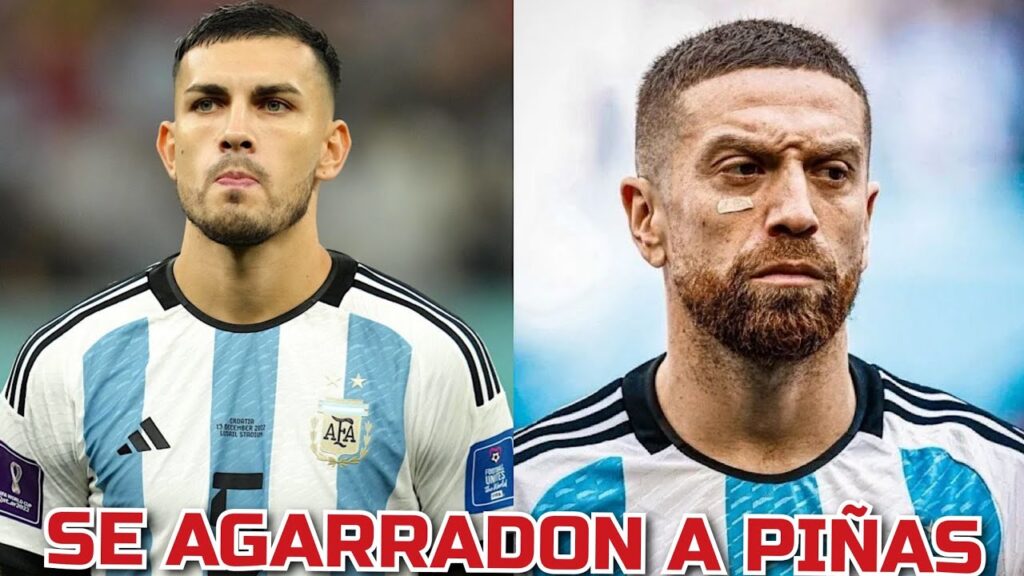 PAPU GOMES Y PAREDES SE AGARRARON A LAS PIÑAS EN QATAR