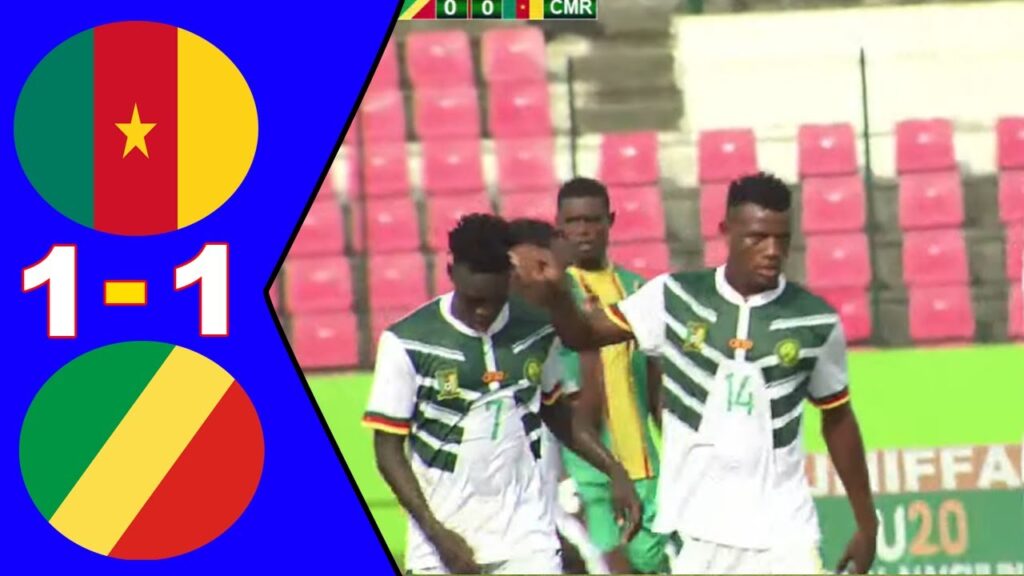 cameroun vs congo (1-1) Résumé de la rencontre : UNIFFAC TOURNOI ZONAL U20 2022