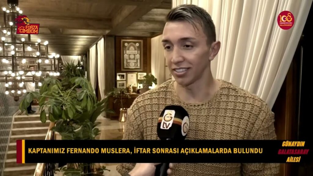 Kaptan Fernando Muslera'dan iftarda şampiyonluk mesajı