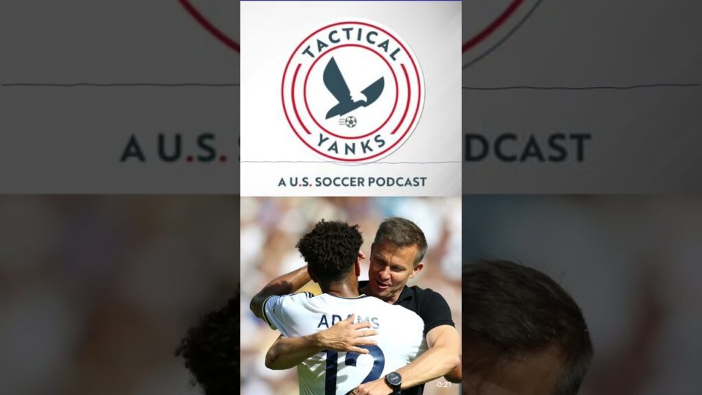 Jesse Marsch Is getting the BEST out of Tyler Adams, unlike Berhalter. #shorts