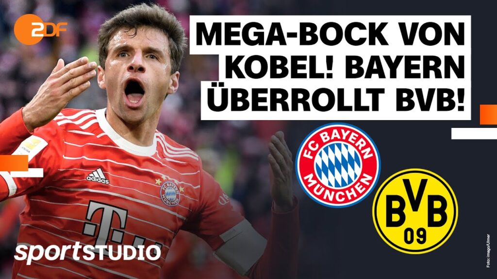 FC Bayern München – Borussia Dortmund | Bundesliga, 26. Spieltag Saison 2022/23 | sportstudio FC Bayern München – Borussia Dortmund | Bundesliga, 26. Spieltag Saison 2022/23 | sportstudio