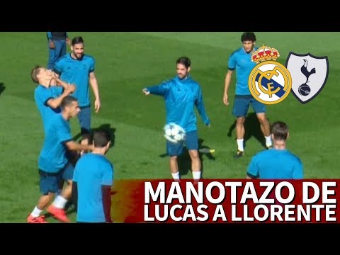 Real Madrid - Tottenham | El manotazo de Lucas a Marcos Llorente | Diario AS