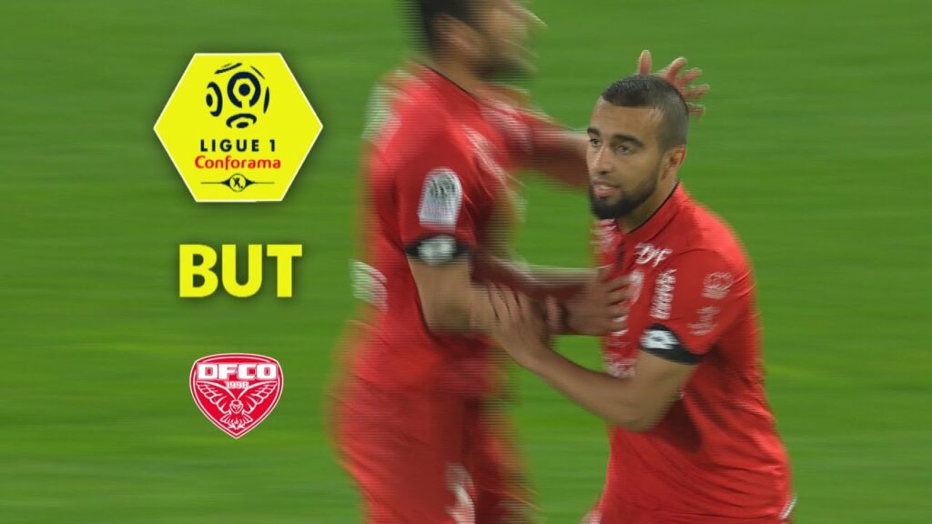 But Naim SLITI (55') / Dijon FCO - Olympique Lyonnais (2-5)  (DFCO-OL)/ 2017-18