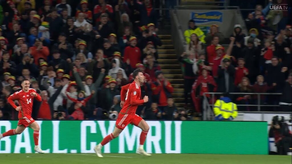 Gol de Kieffer Moore ⚽ | Gol de Gales a Letonia | 1-0 | Gales VS Letonia