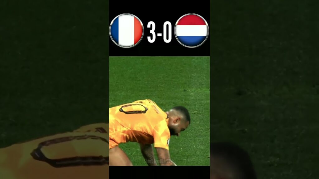 France Vs Netherlands 4-0 UEFA Euro qualifier 2024 highlight #football #mbappe #highlight