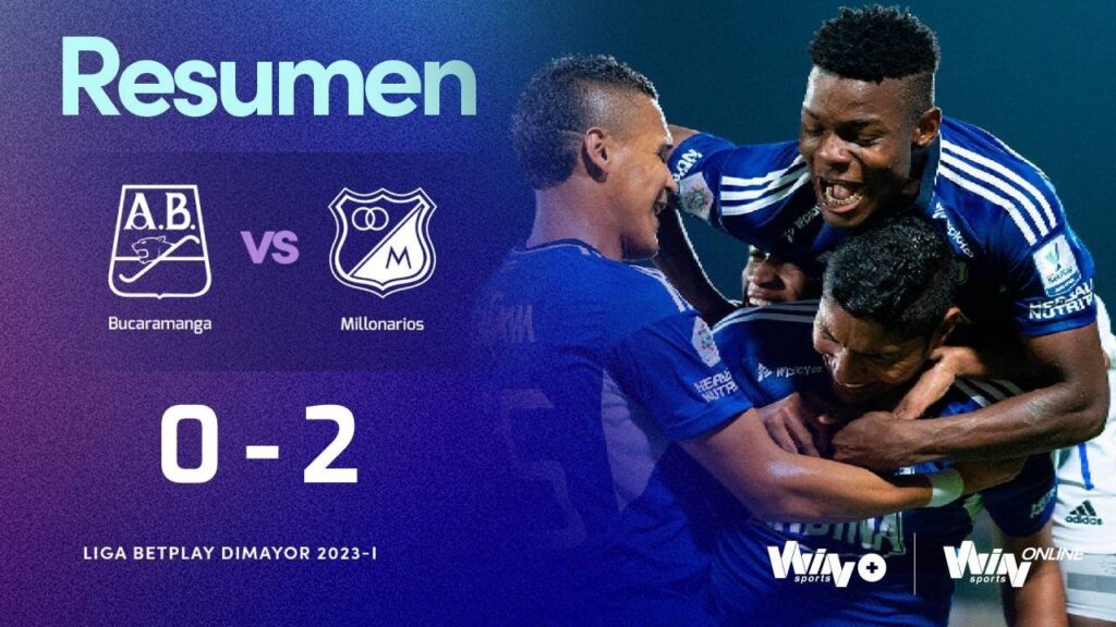 Bucaramanga vs. Millonarios (resumen y goles) | Liga BetPlay Dimayor 2023-I | Fecha 11