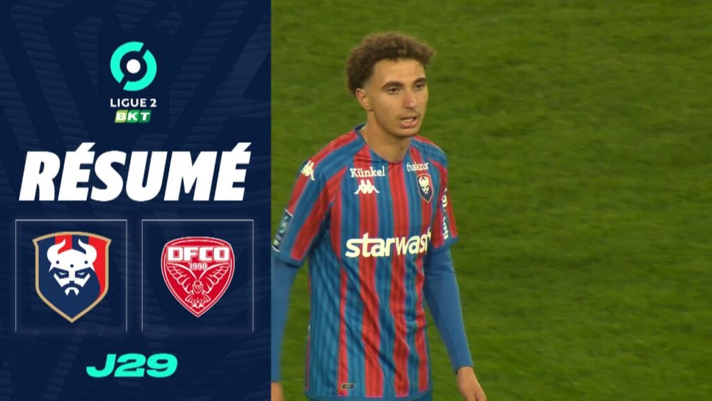 STADE MALHERBE CAEN - DIJON FCO (2 - 1) - Résumé - (SMC - DFCO) / 2022-2023