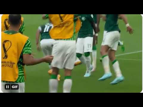 Salem Aldawsari trademark goal celebration