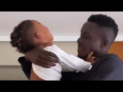 Les retrouvailles entre Idrissa Gana Gueye et son fils Isaac après 11 jours😘❤
