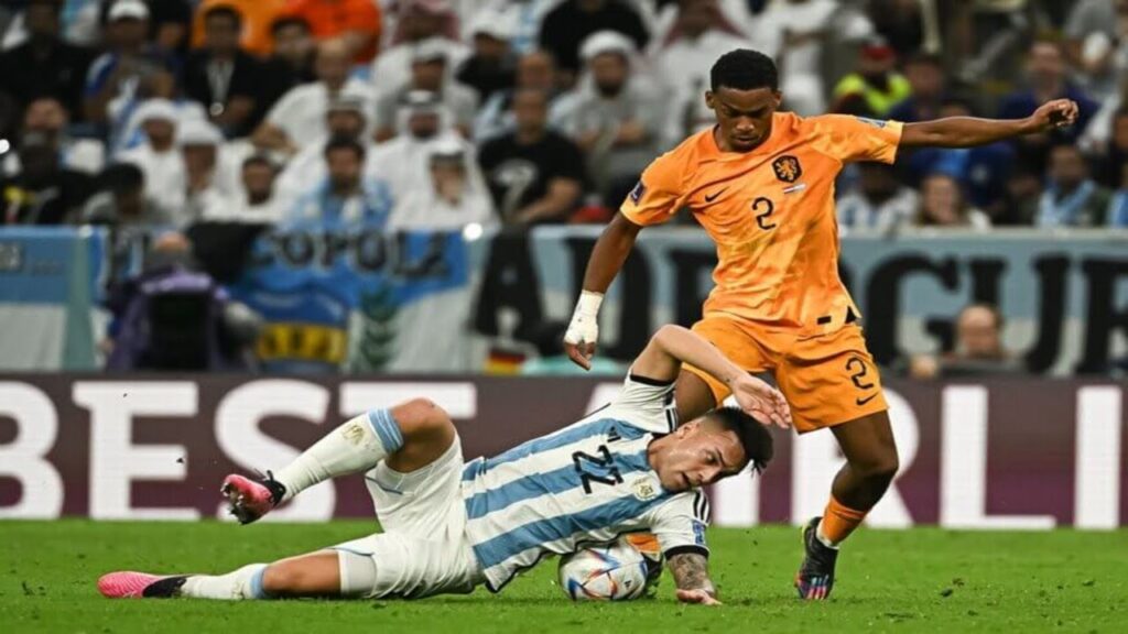 You've never seen a Jurrien Timber crunching tackles...