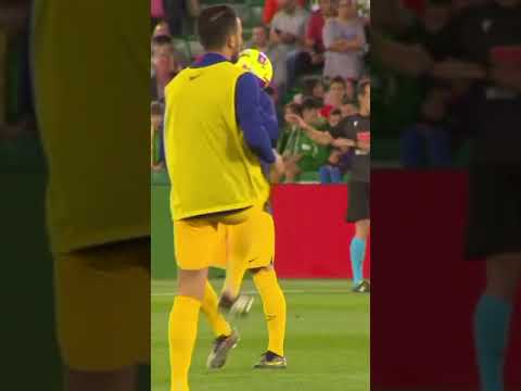 There's no warmup quite like a Gavi warmup 😏 #shorts