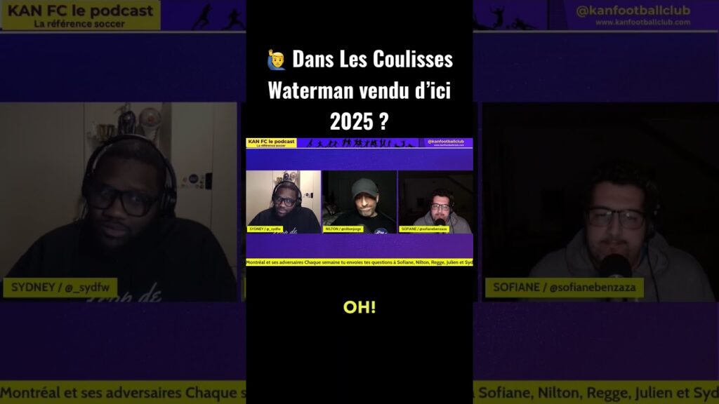 🙋‍♂️ DLC | Joel Waterman sera vendu d’ici 2025 ? ▶️ patreon.com/kanfootballclub