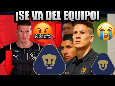🚨😭✅ ¡DURA BAJA! | PUMAS pierde a SEBASTIAN SOSA para todo el CL 2023