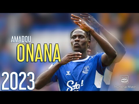 Amadou Onana - Amazing Skills and Assist 2023 Everton #onana #amadouonana #everton