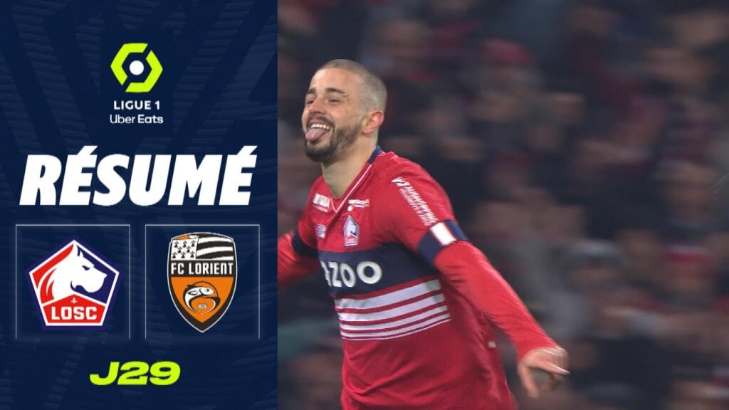LOSC LILLE - FC LORIENT (3 - 1) - Résumé - (LOSC - FCL) / 2022-2023
