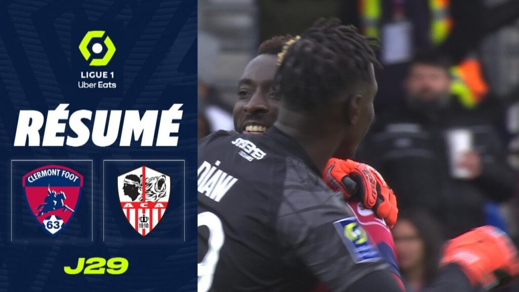 CLERMONT FOOT 63 - AC AJACCIO (2 - 1) - Résumé - (CF63 - ACA) / 2022-2023