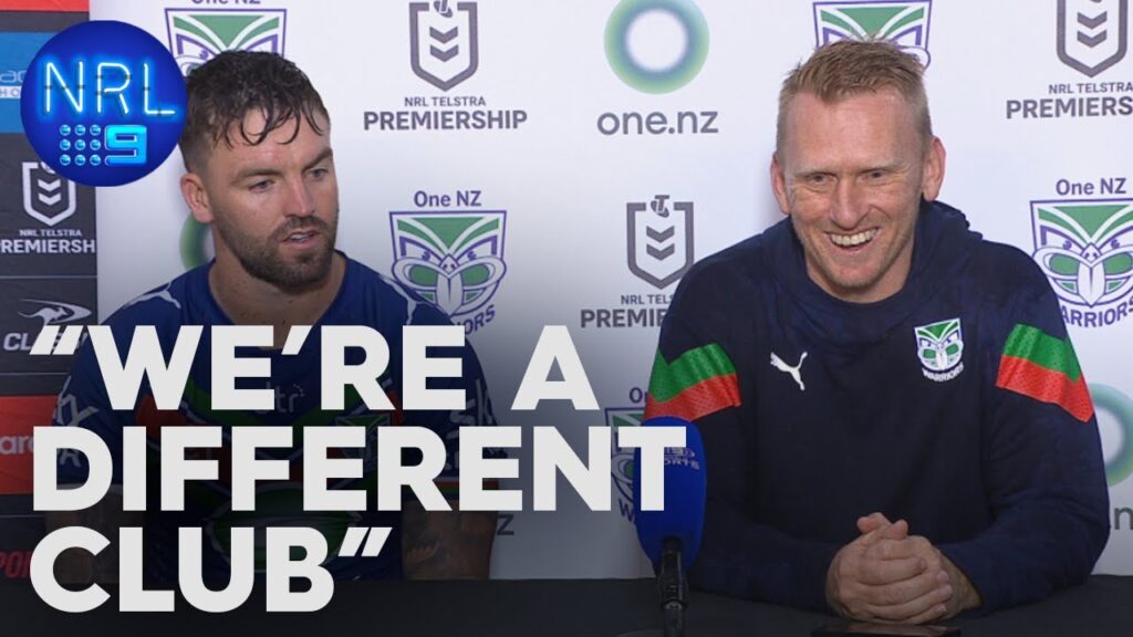 Warriors coach taken aback by stunning win over the Sharks: NRL Presser | NRL on Nine Warriors coach taken aback by stunning win over the Sharks: NRL Presser | NRL on Nine