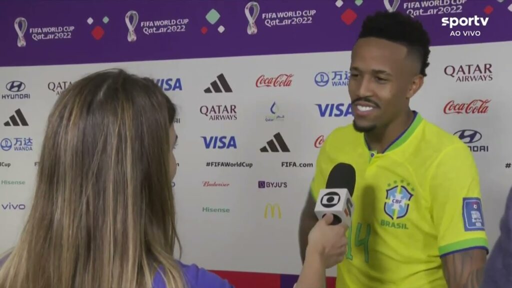 Entrevista de Éder Militão após 2º jogo da Copa