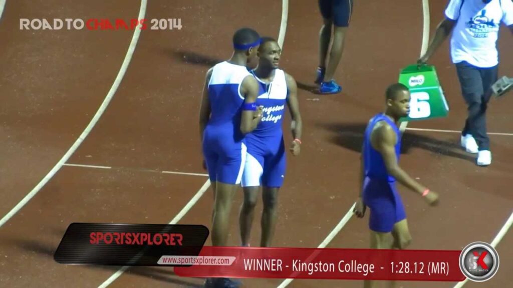 KC sets NEW MEET RECORD wins Class 2 Boys 4x200m Relay - Milo Wester Relays - ROAD TO CHAMPS 2014