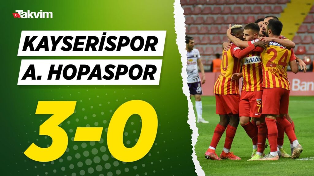 Kayserispor 3-0 Artvin Hopaspor | Türkiye Kupası 3. Tur Maçı | MAÇIN GENİŞ ÖZETİ