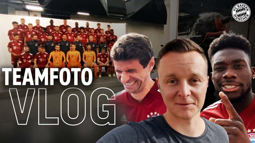 "Who is the best looking, Phonzy?" 😎 | FC Bayern Team photo | VLOG