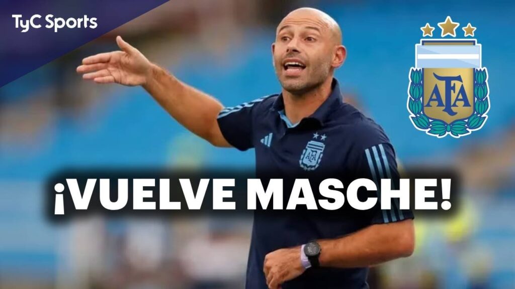 SCALONI LO CONVENCIÓ A MASCHERANO: VUELVE AL SUB 20 ⚽