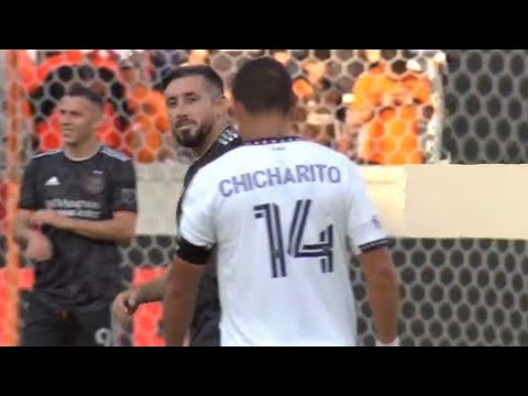 Javier Hernandez Chicharito Expert Gol & Respect Moment with Hector Herrera