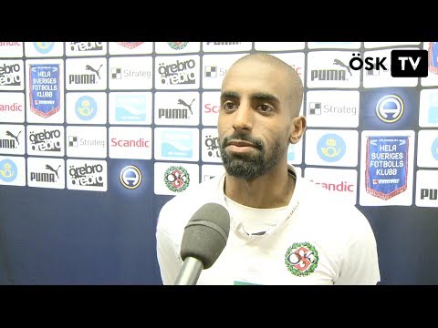 Mohammed Saeid efter matchen mot Falkenbergs FF