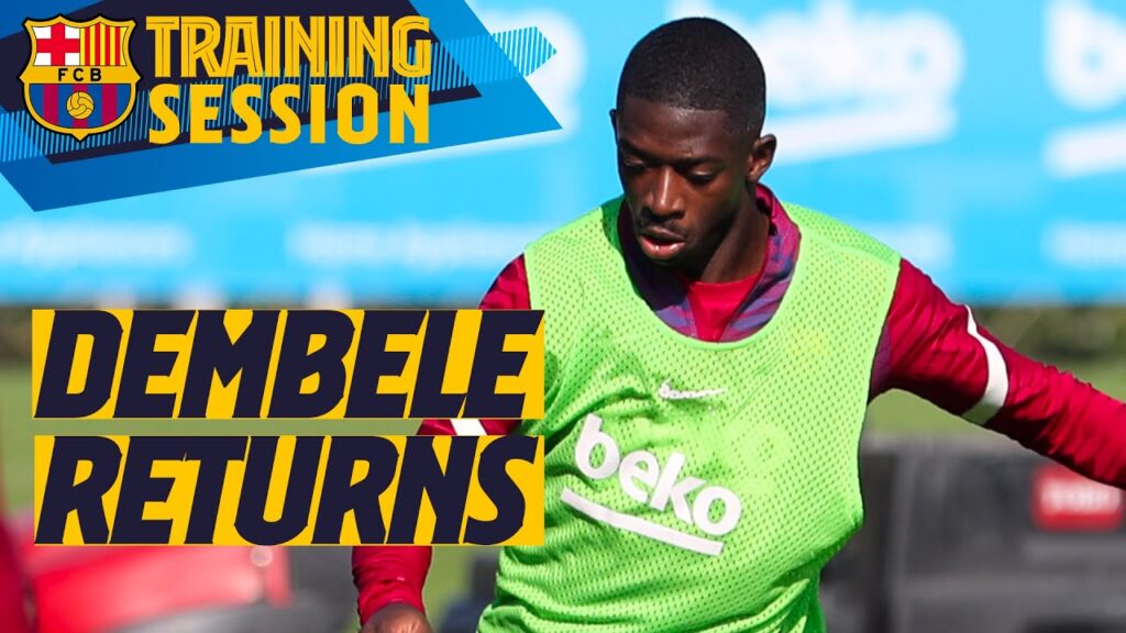 OUSMANE DEMBELE IS BACK!! 💪💪