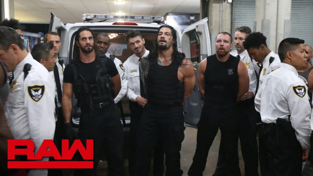 The Shield are arrested: Raw, Sept. 3, 2018 The Shield are arrested: Raw, Sept. 3, 2018