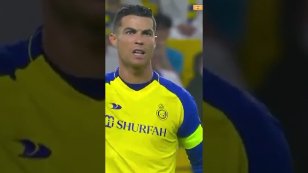 Ronaldo 10000 time Angry vs Abha #shorts