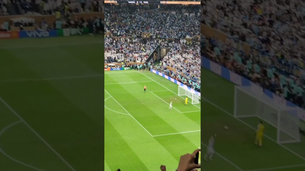 Pênalti de Gonzalo Montiel na Final (Argentina campeã 2022) #copadomundo #argentina #messi10 #messi