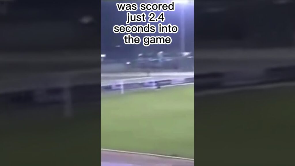 Fastest goal ⌛ # shorts #football #ronaldo #messi #goat