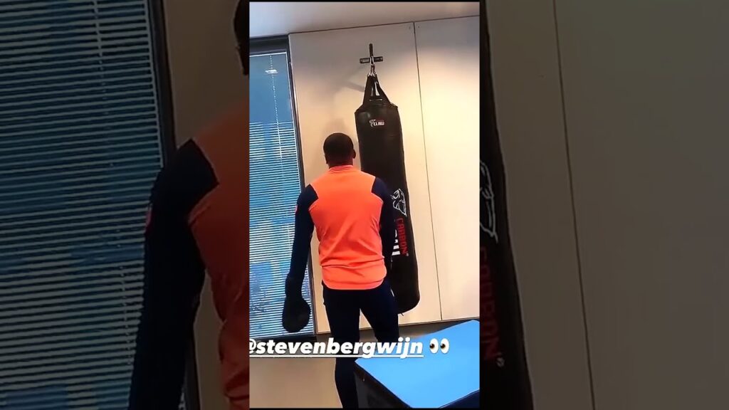 Steven Bergwijn Vs Punching Bag 🔥