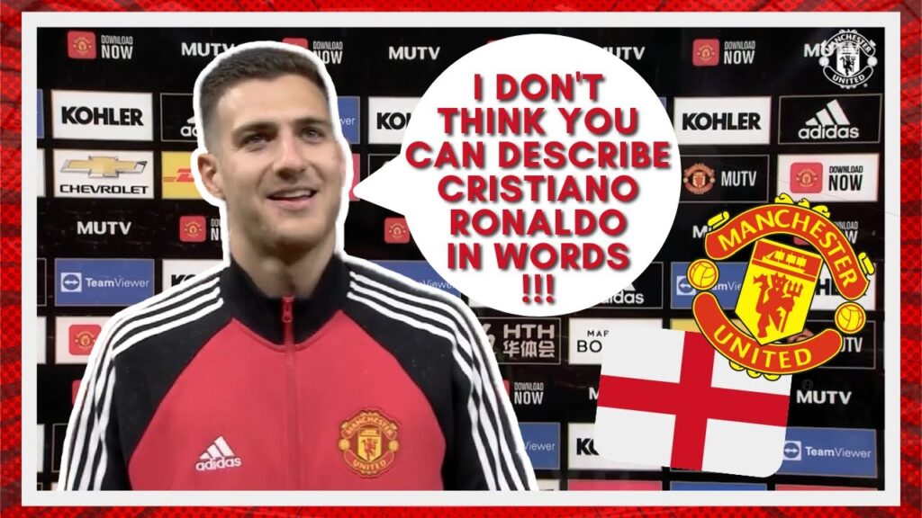 Manchester United's Diogo Dalot: Speaking English - (Rare Interview)