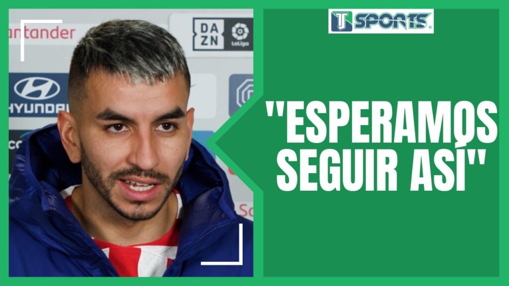 Ángel Correa HABLA de la buena RACHA del Atlético de Madrid