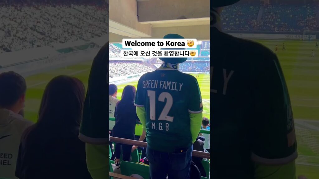 The K-League is crazy 🤯🤩 #KLeague #VisitKoreaYear #전북현대 #조규성 #k리그1 #더투탑 #백승호