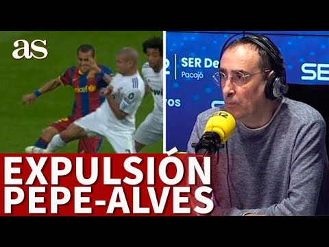 PATADA PEPE DANI ALVES | FC BARCELONA - REAL MADRID | CHAMPIONS | ITURRALDE analiza la ROJA | AS
