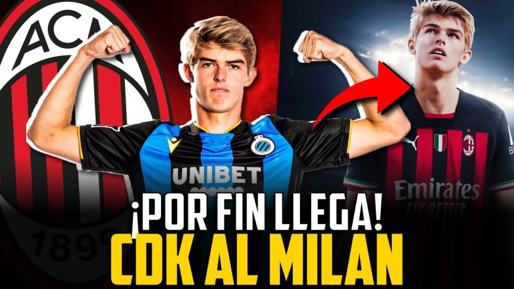 El MILAN FICHA a CHARLES DE KETELAERE: ¿CÓMO JUEGA? ¿CÓMO JUGARÁ EL MILAN AHORA?