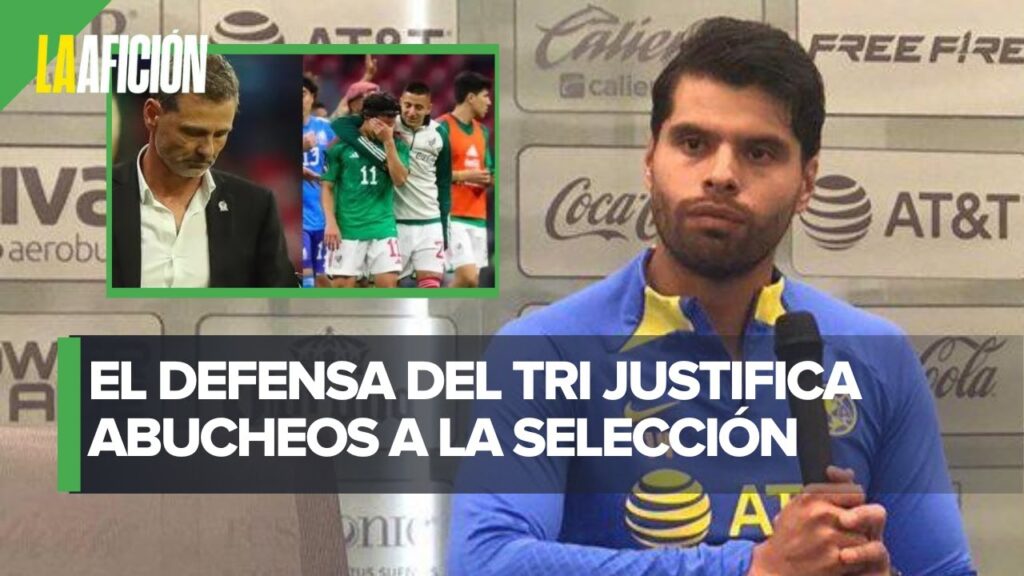 Néstor Araujo respeta abucheos a la selección mexicana: "Tienes que saber encararlo"