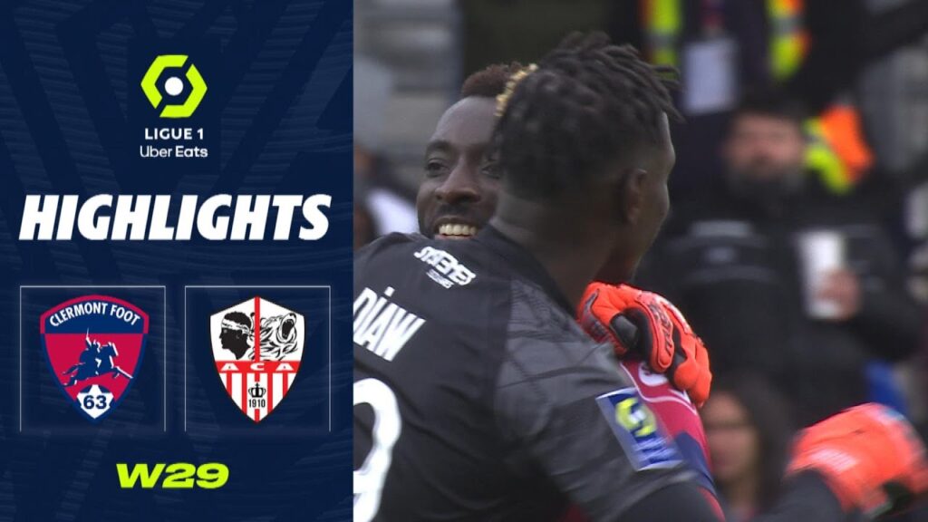 CLERMONT FOOT 63 - AC AJACCIO (2 - 1) - Highlights - (CF63 - ACA) / 2022-2023
