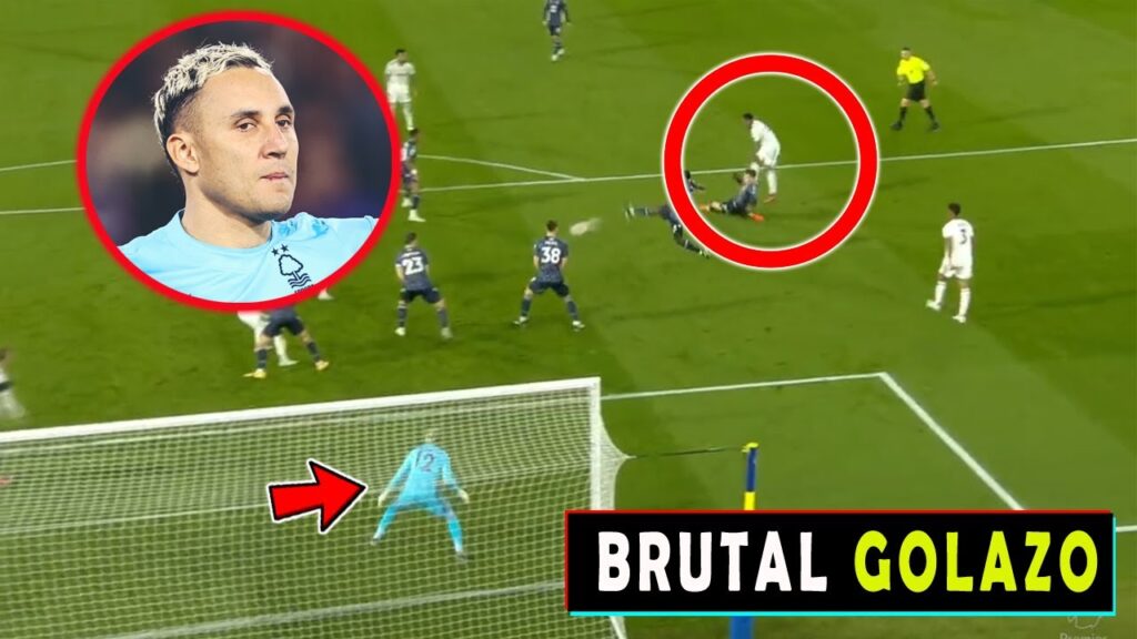 PRENSA INGLESA SE RINDE a GOLAZO de SINISTERRA a KEYLOR NAVAS LEEDS vs NOTTINGHAM FOREST 2-1