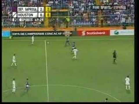 SAPRISSA VS DYNAMO HOUSTON 3-0 EL SEGUNDO DE CELSO BORGES